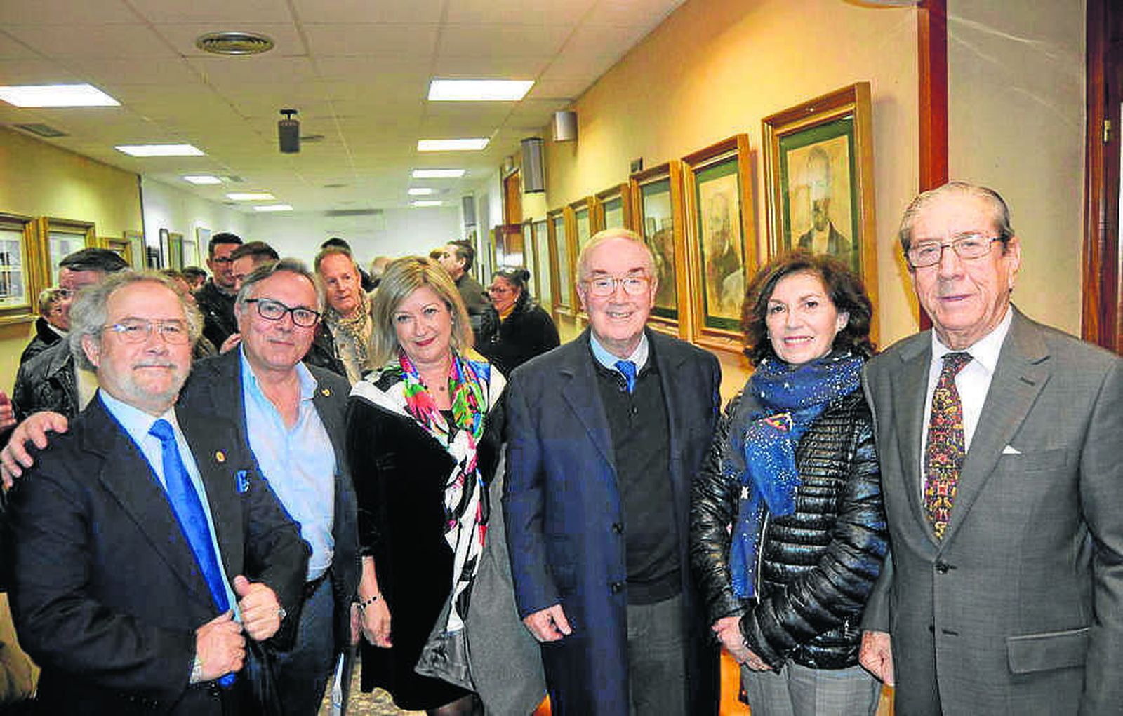 José María Esteban, Antonio Ares, María José Abellán, José Ossorio, María del Carmen Vargas y José Ramón Pérez Díaz-Alersi.