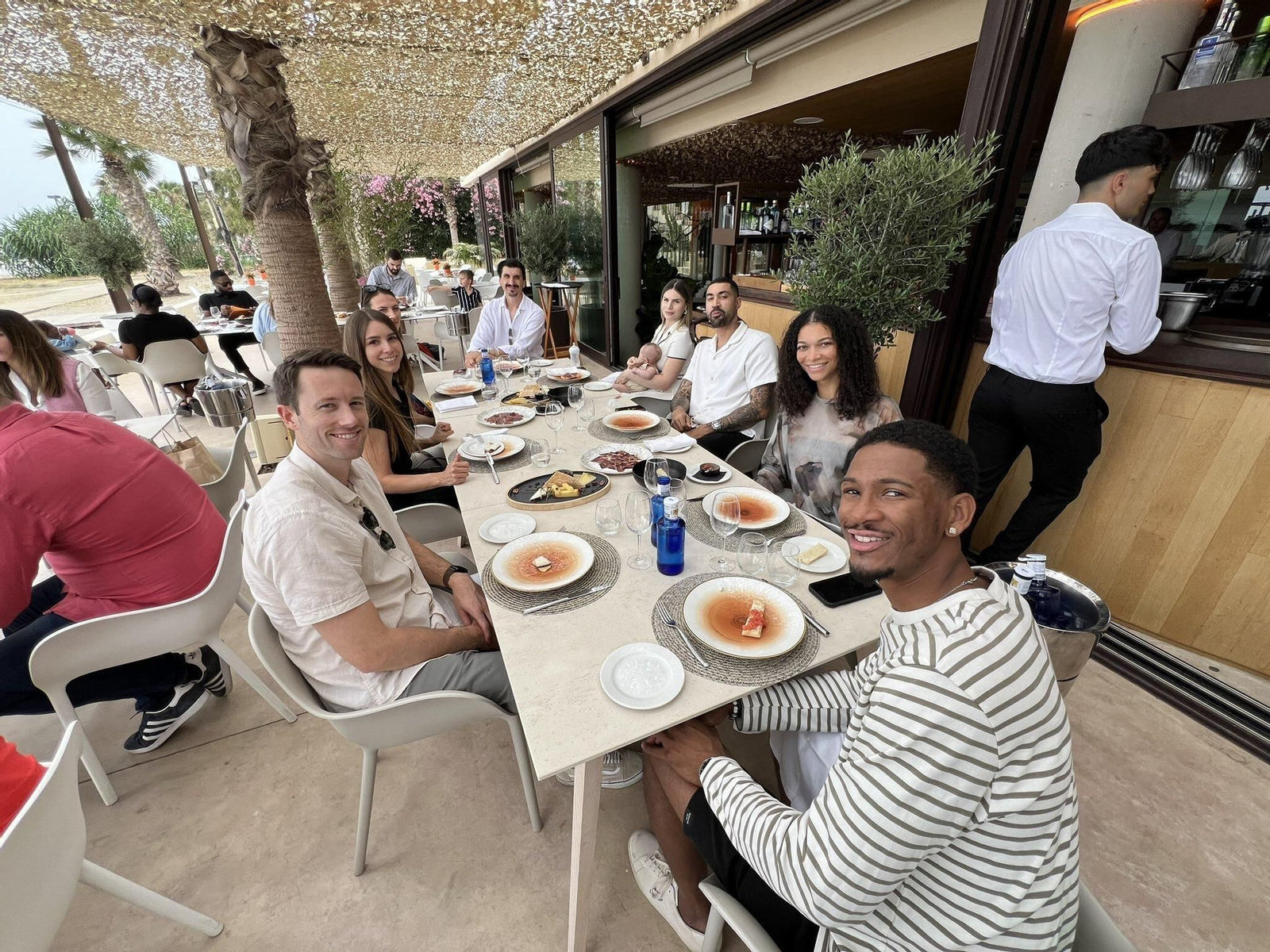 Las imágenes de la comida final de temporada del Unicaja