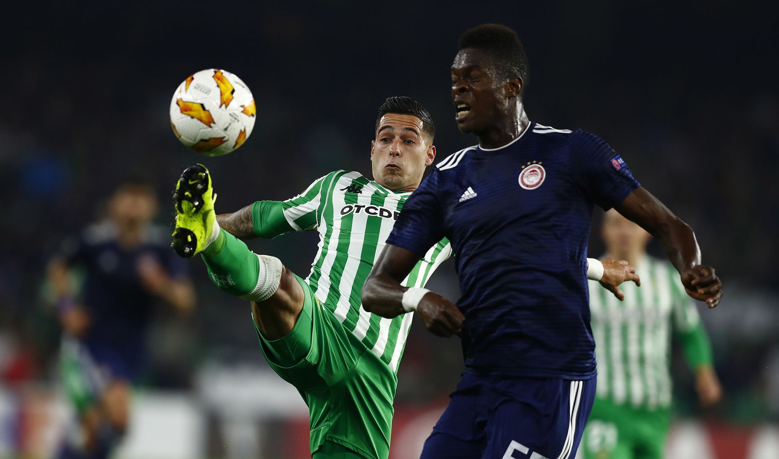 Las imágenes del Betis-Olympiacos