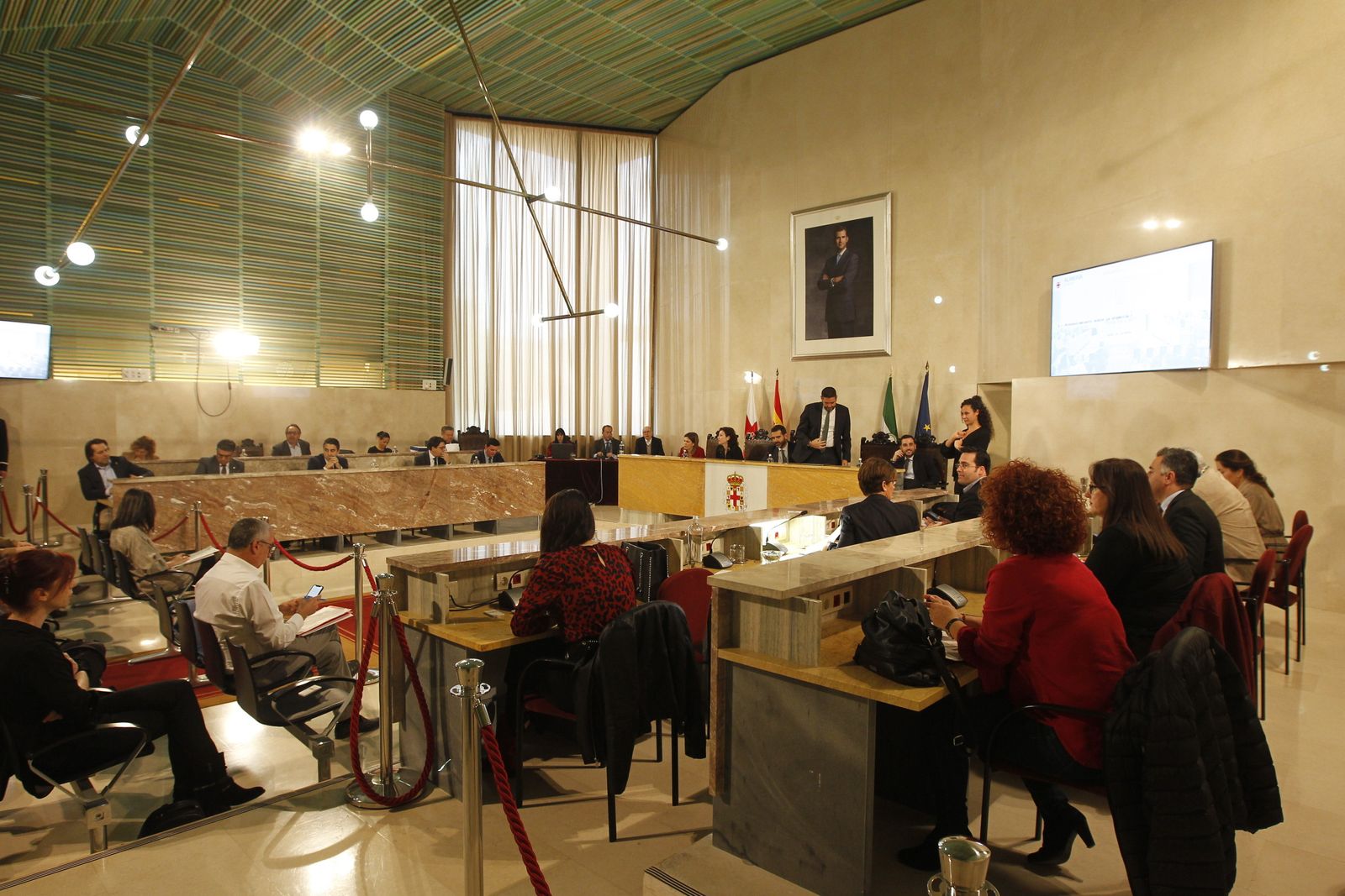 Fotogalería Pleno Extraordinario Ayuntamiento de Almería