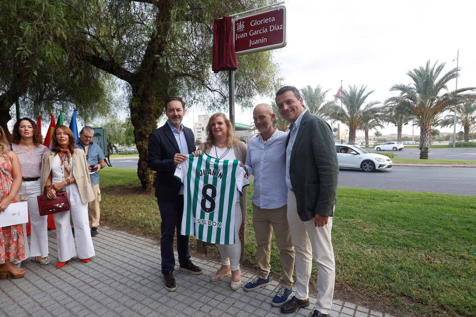 Las mejores imágenes del acto en homenaje a Juanín, leyenda del Córdoba CF