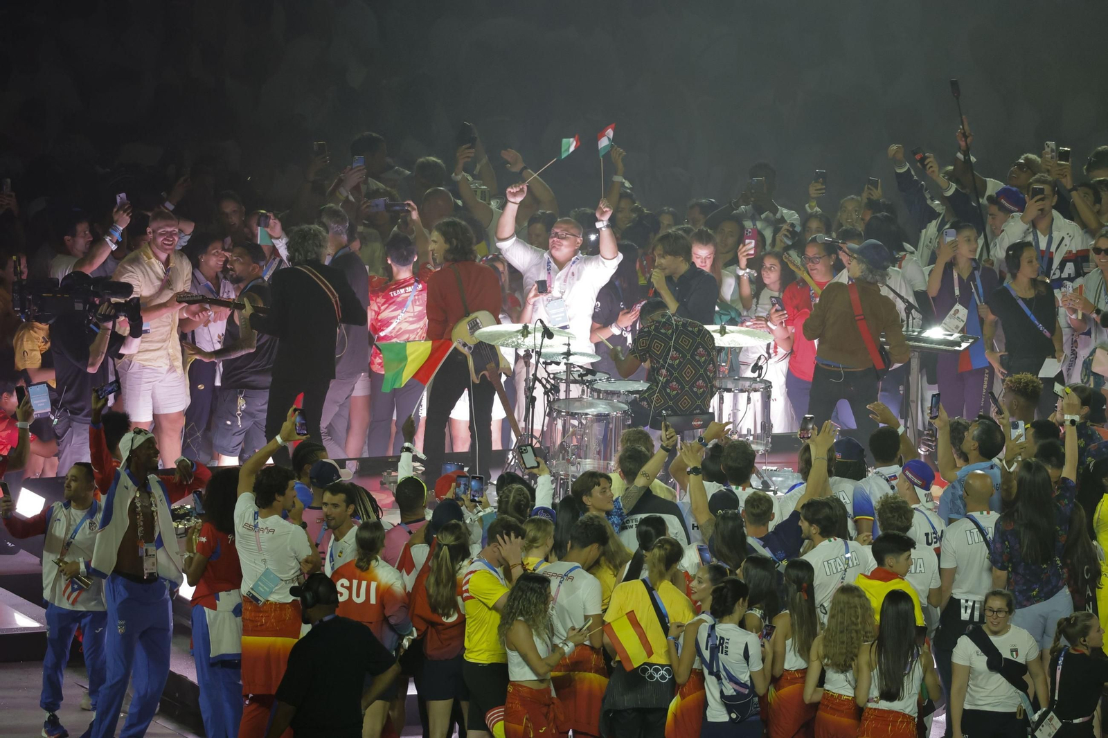 Las fotos de la ceremonia de clausura de los Juegos Olímpicos París 2024