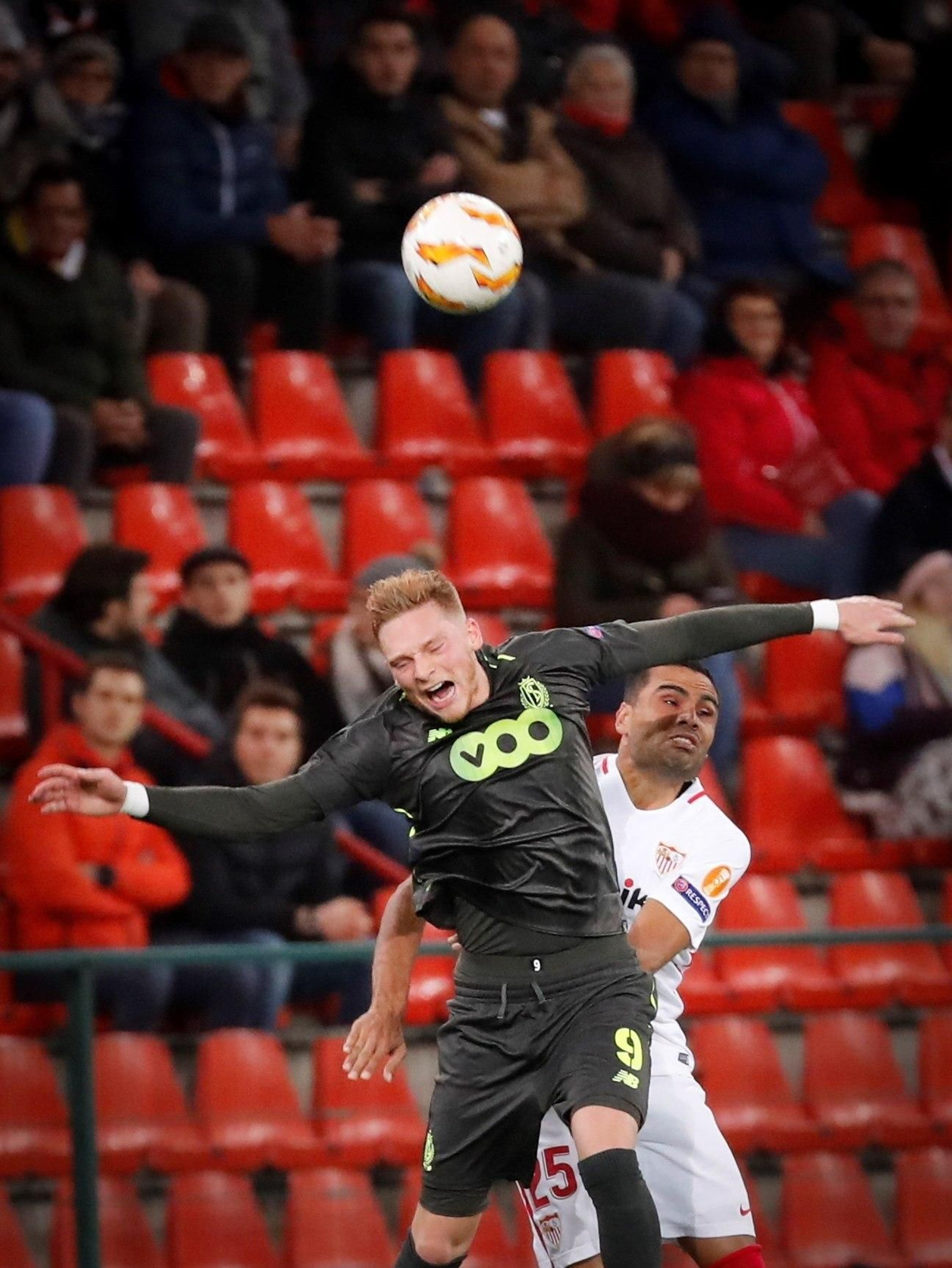 Las imágenes del Standard de Lieja-Sevilla