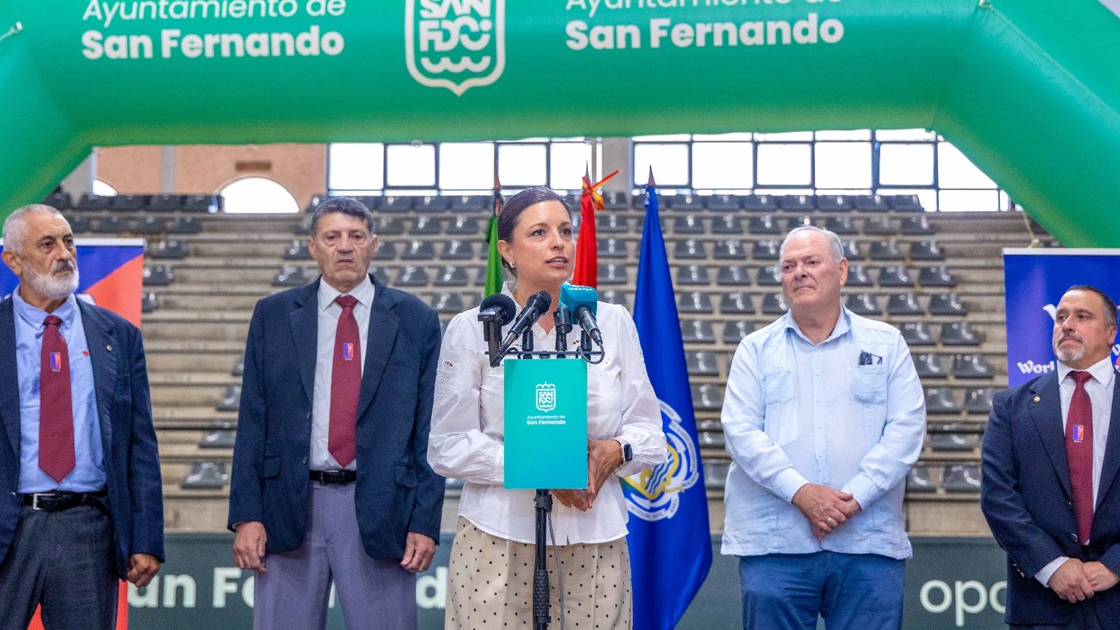 Presentación del Mundial de Kárate que se celebrará en San Fernando en septiembre