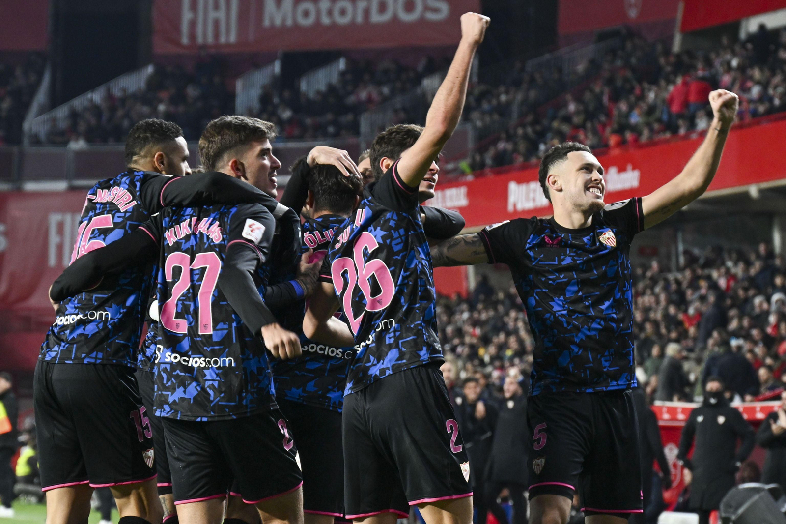 Las imágenes del Granada CF - Sevilla FC