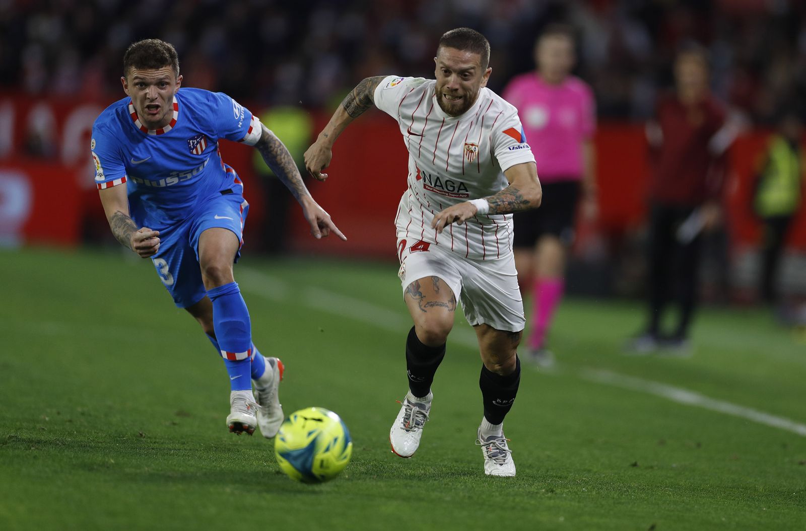 Las imágenes del Sevilla fc-Atlético de Madrid