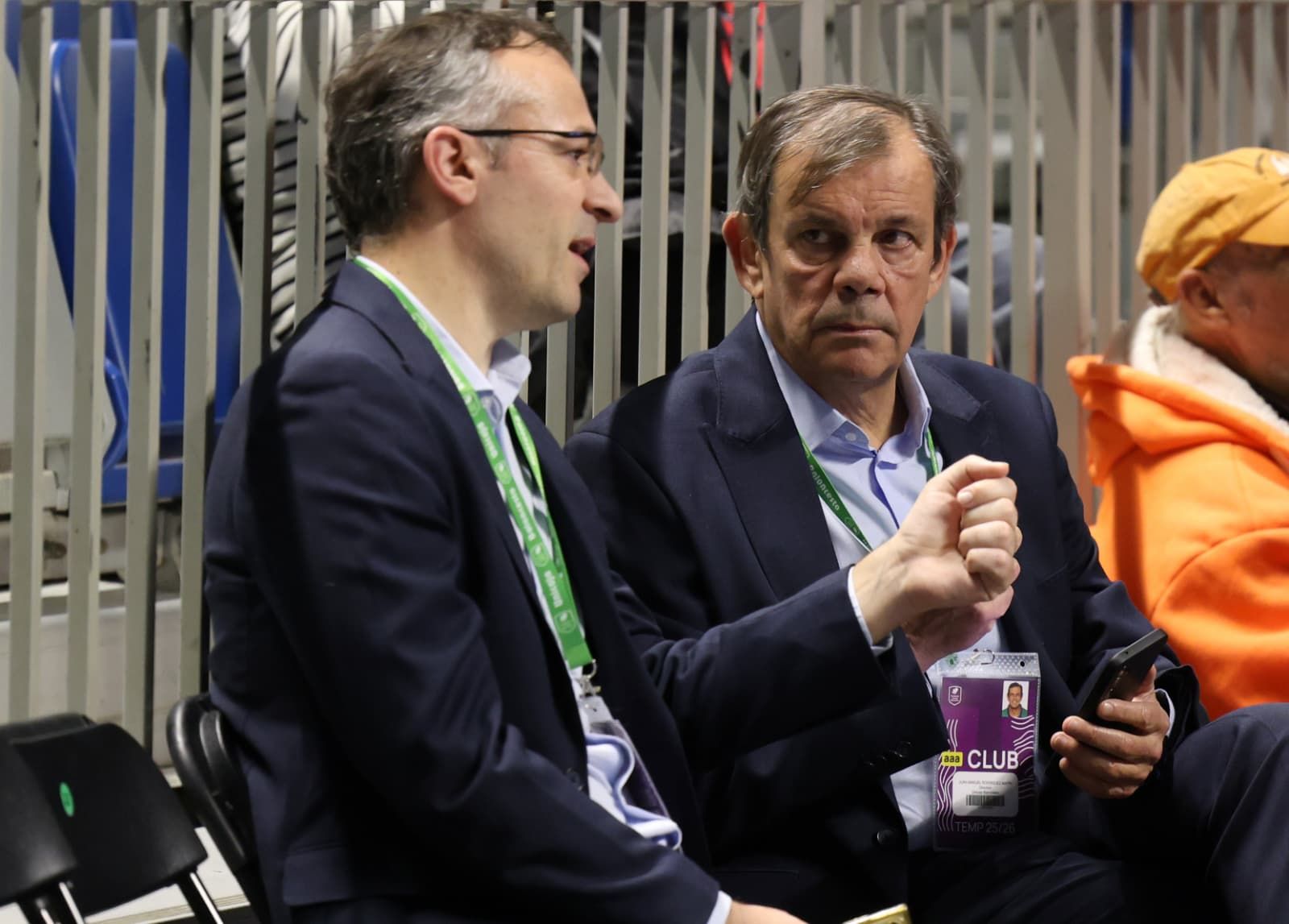 Álex Mumbrú, seleccionador de Alemania, presente en el Unicaja-Wurzburg