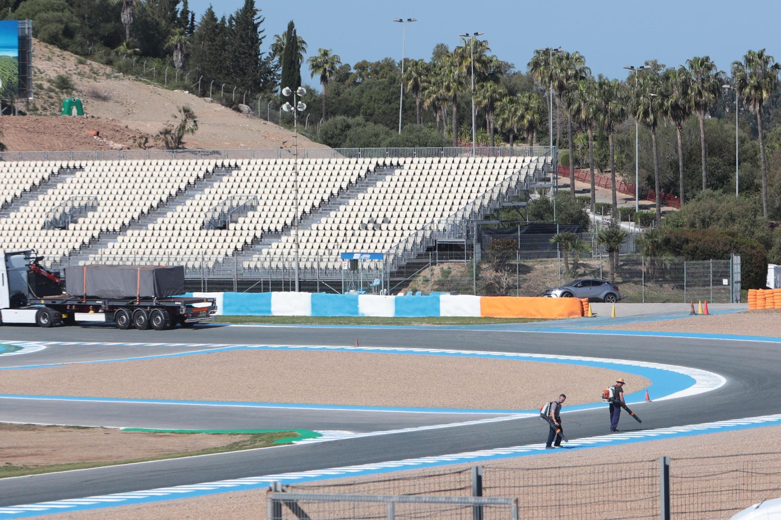 El Circuito de Jerez ya está en modo Gran Premio de España de MotoGP