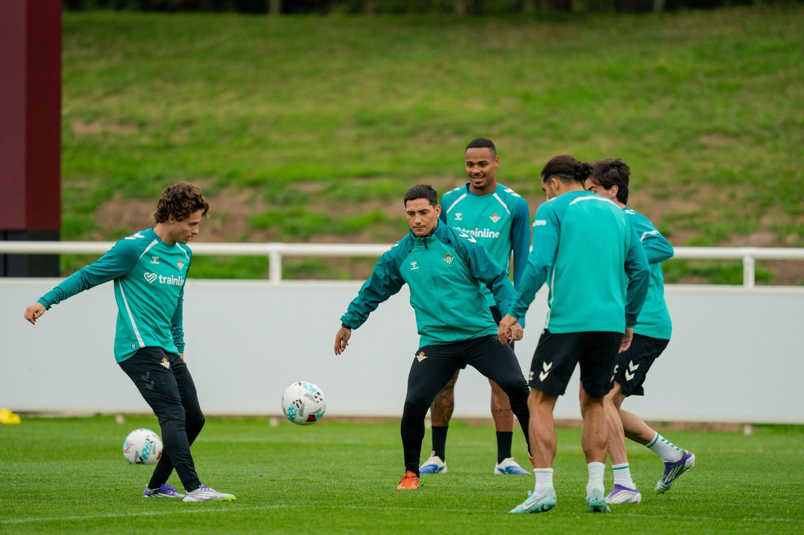 Las fotos del Betis en Inglaterra