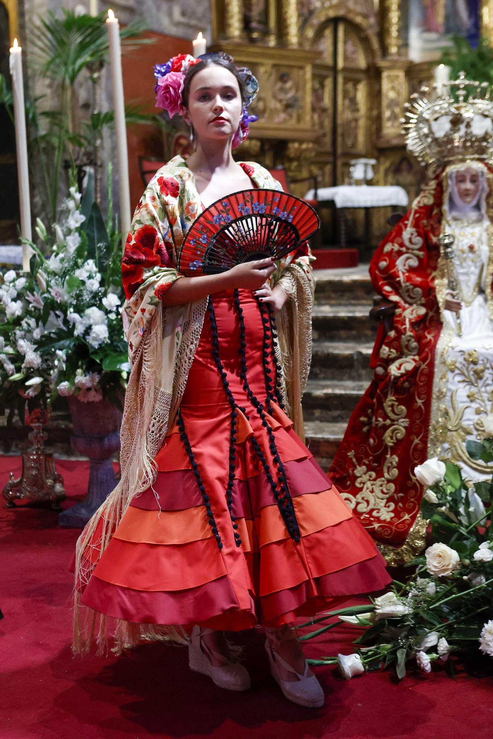 Broche flamenco en Santa Ana para terminar  la Velá