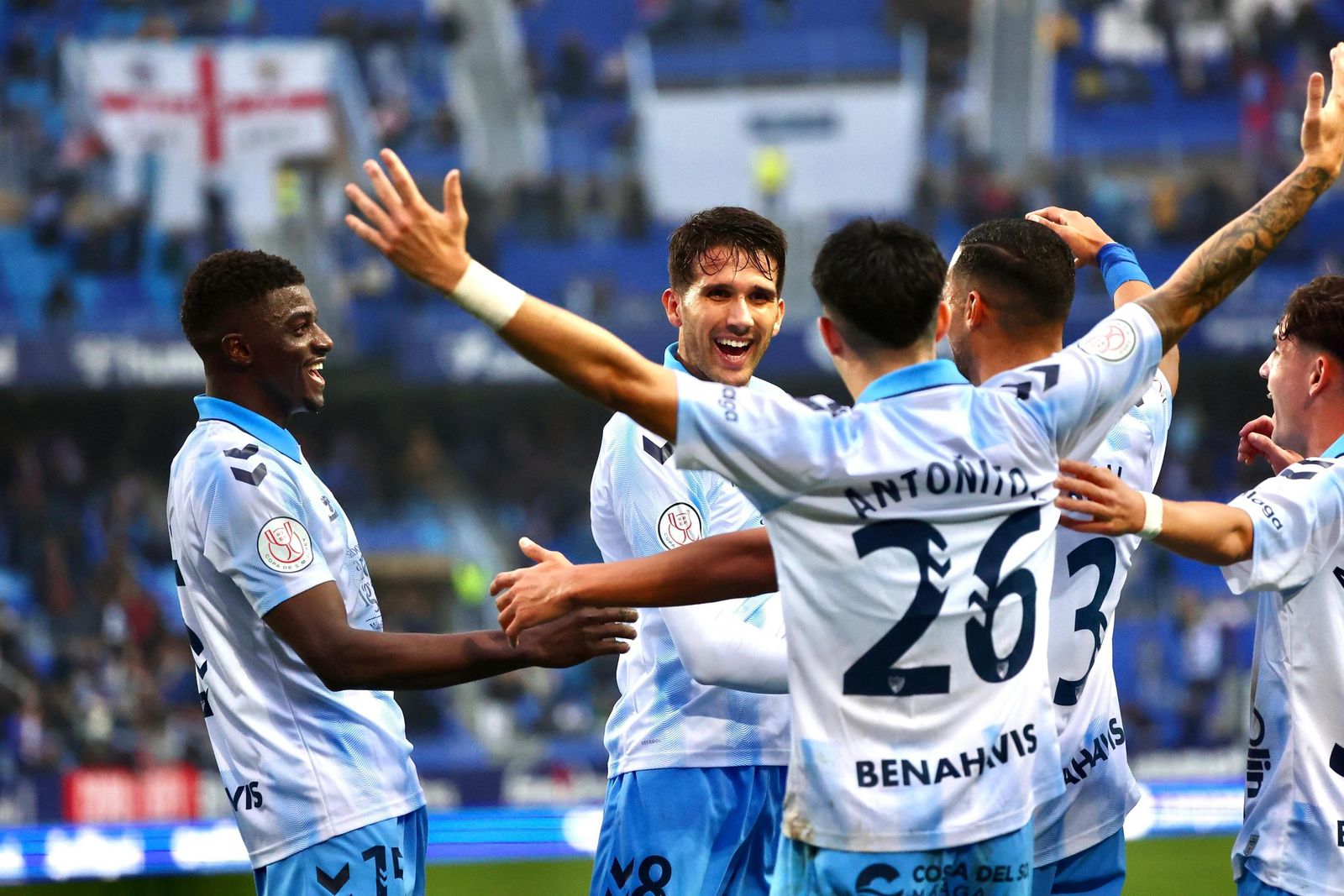 La etapa de Antoñito Cordero en el Málaga CF, en fotos