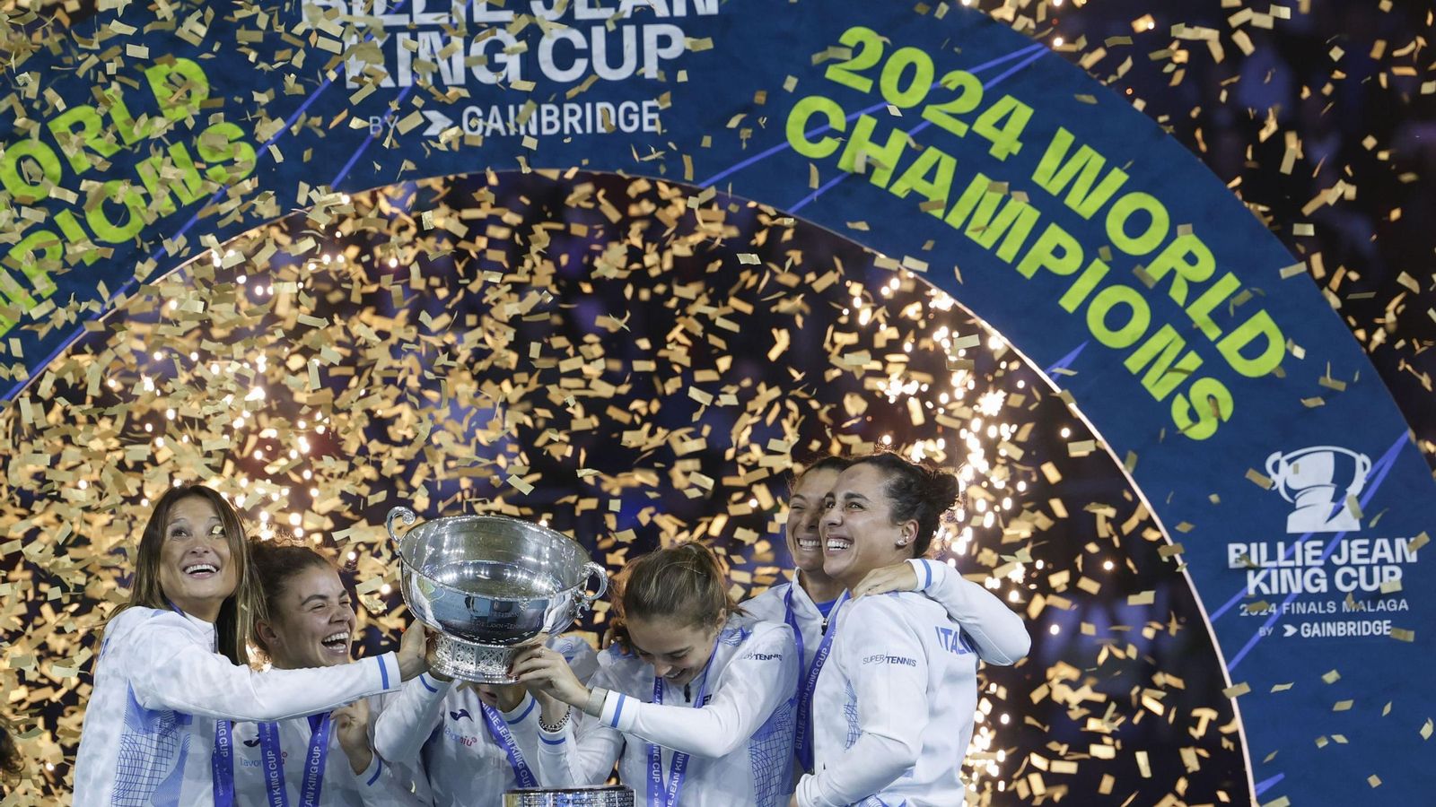 El Italia-Eslovaquia que coronó a las azzurri en Málaga, en fotos