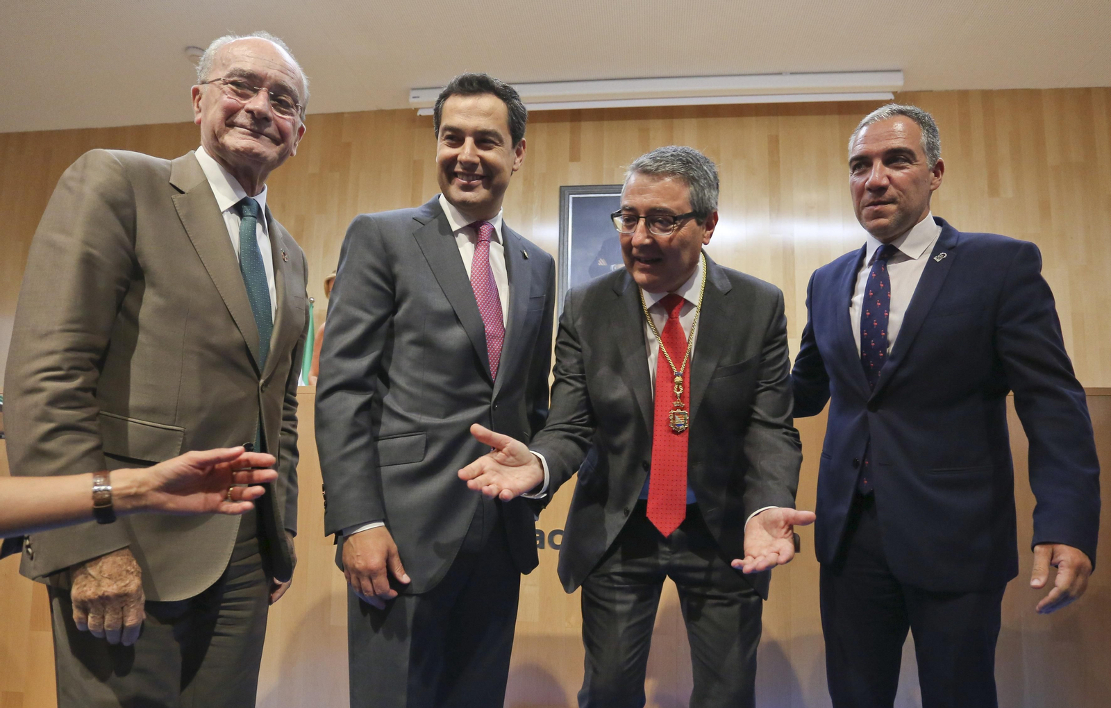 Las fotos del Pleno de la constitución de la Diputación de Málaga