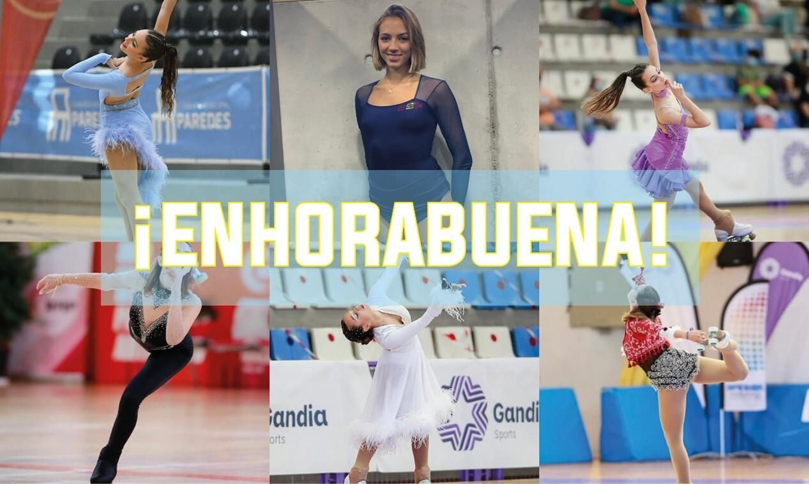 Patinadoras de Alhaurín de la Torre.