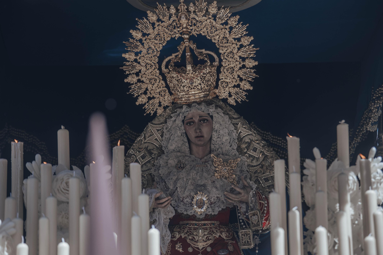 Las imágenes de la Hermandad del Carmen Doloroso en la Semana Santa de Sevilla 2023