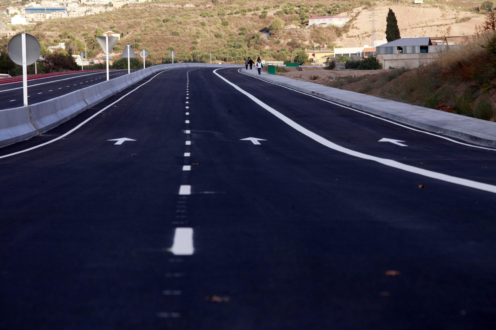 Vía de Aglomeración Urbana Norte, una de las primeras que se construyó