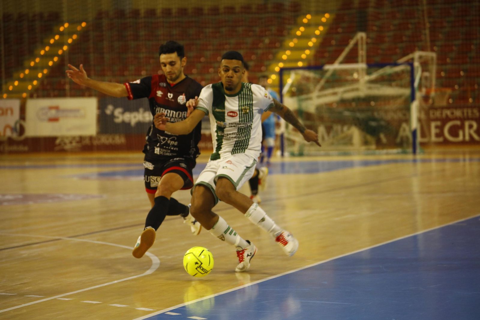 Las mejores fotos del ambiente en Vista Alegre para el Córdoba Futsal - Noia