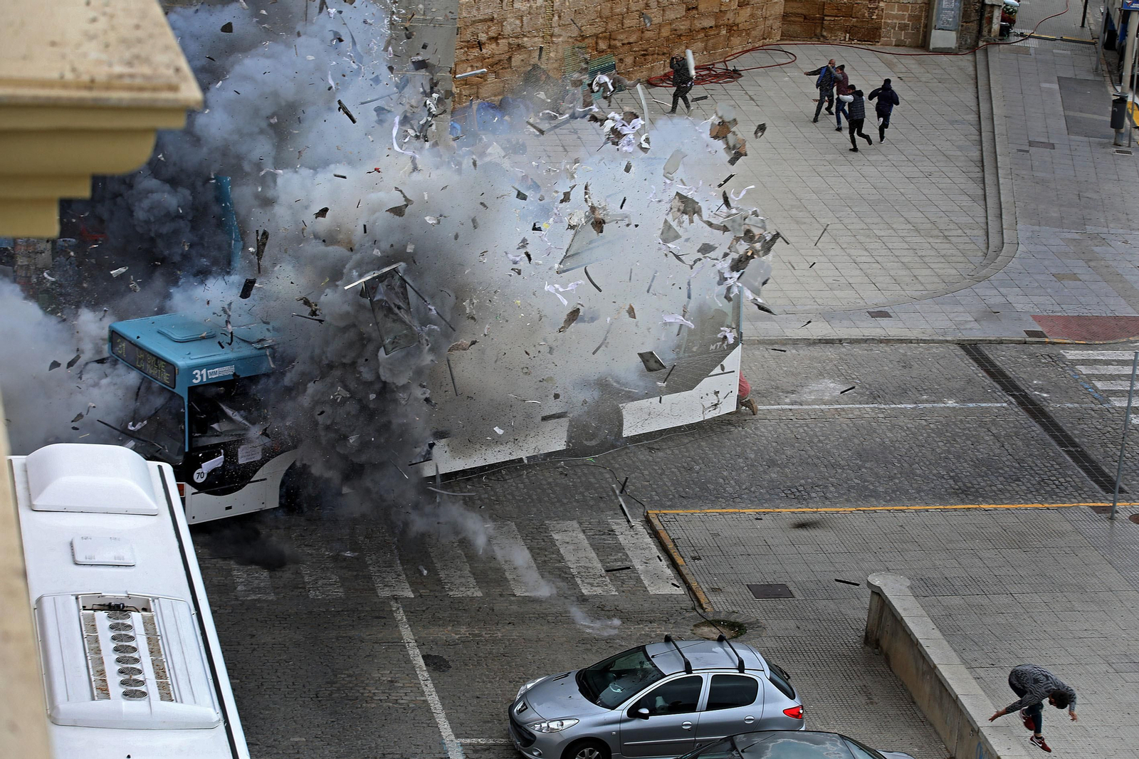 Espectacular explosión en el rodaje de 'The Rythm Section'