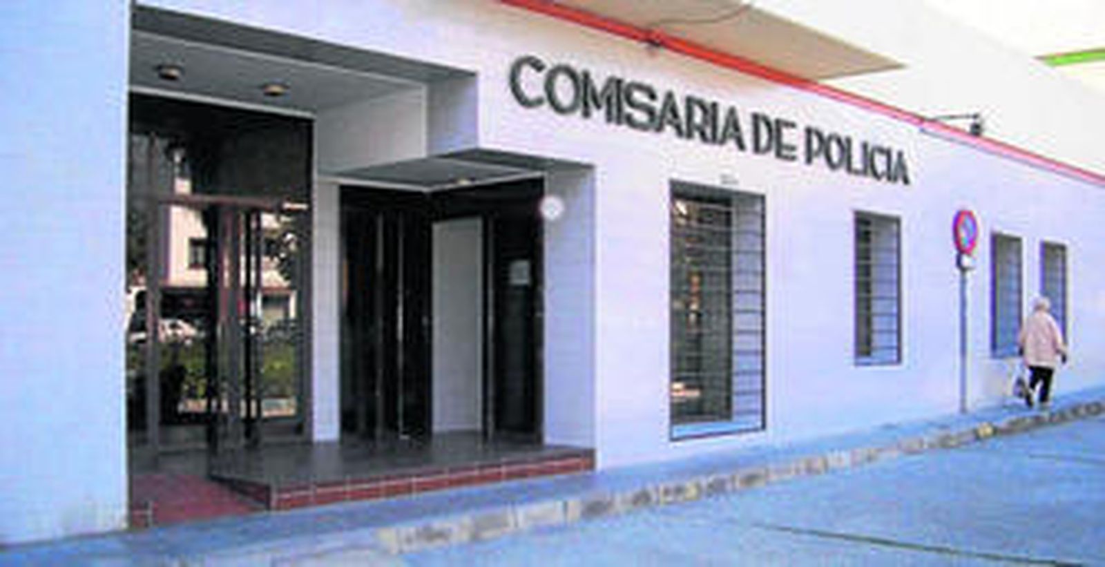 Fachada principal de la actual Comisaría.