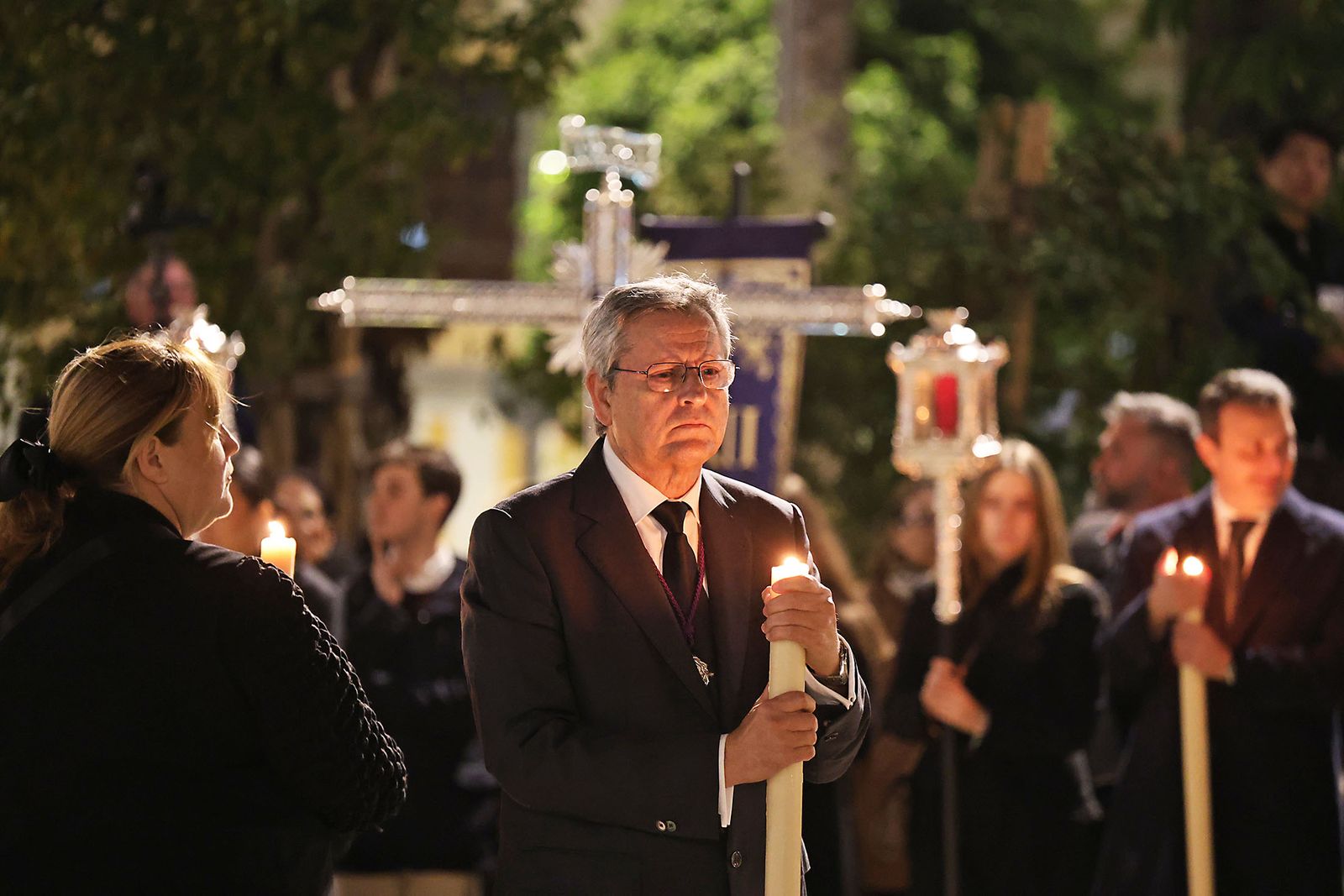 Las fotografías del Vía Crucis de las Hermandades de Huelva