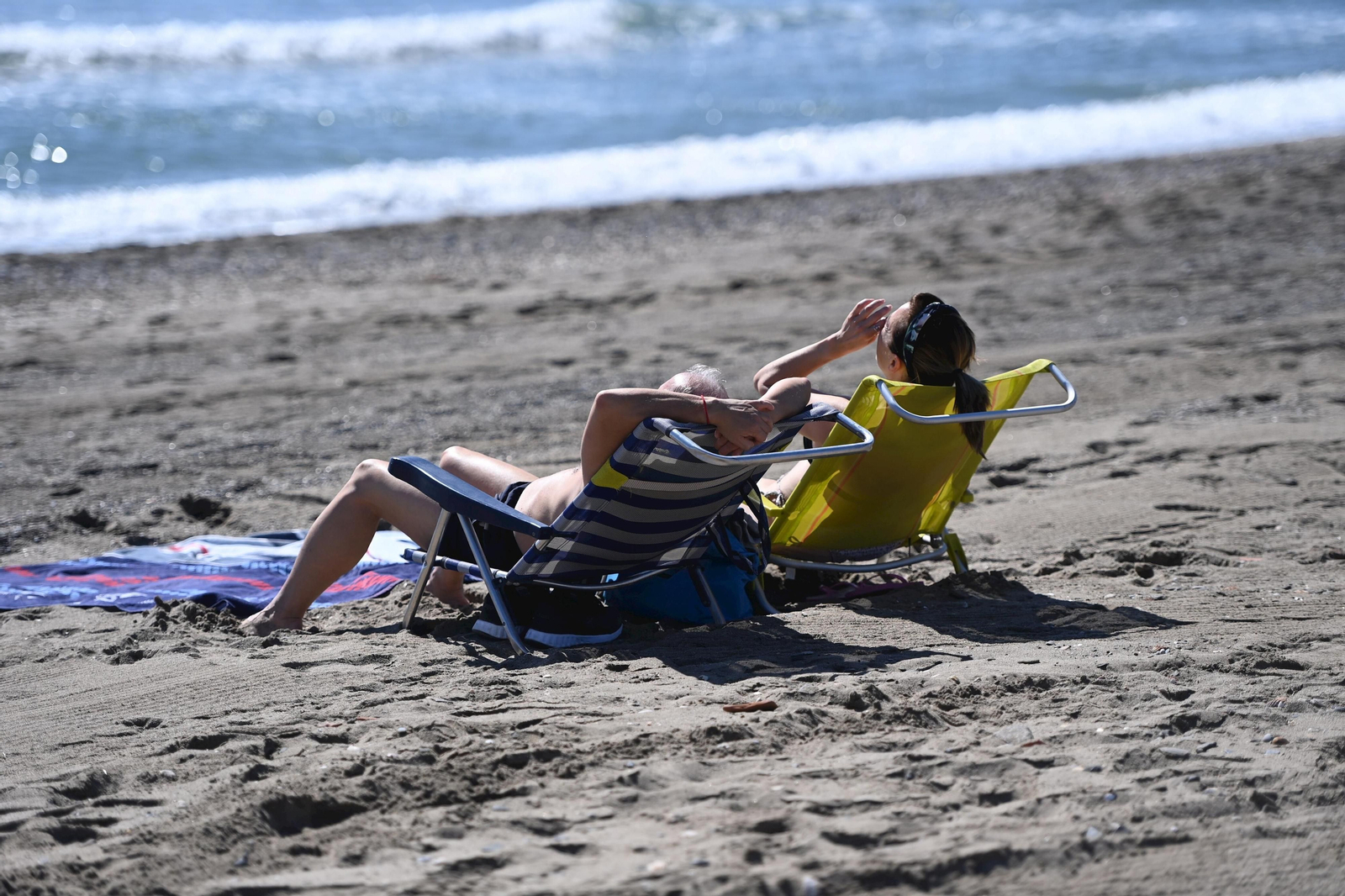 Así lucen las playas y chiringuitos de Málaga este sábado (fotos)