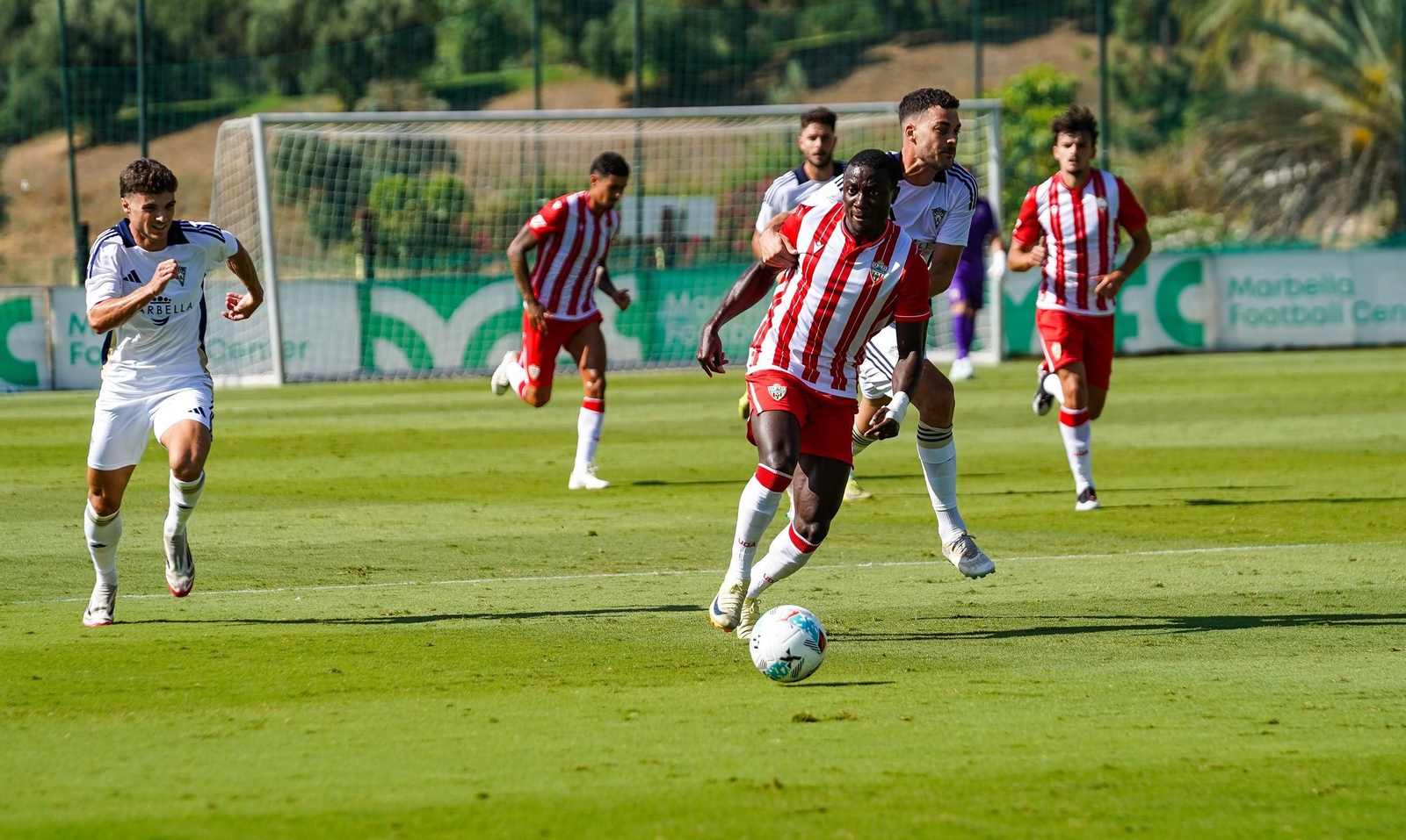 Soko salió en la segunda mitad y tuvo las dos ocasiones más claras de gol