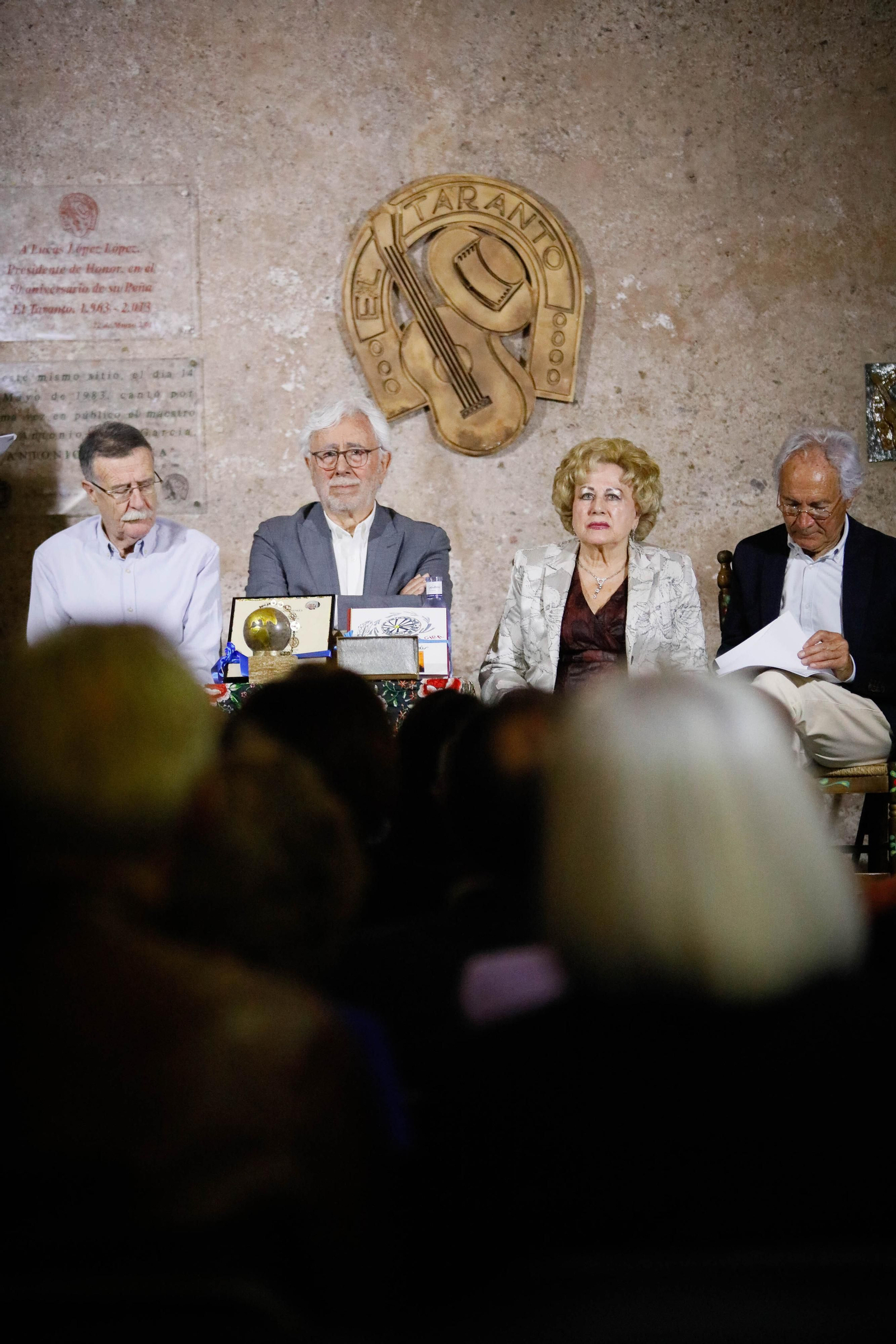 Entrega de Anagrama de Oro y Brillantes de la Ciudad de Almería a Andrés Caparrós en imágeness