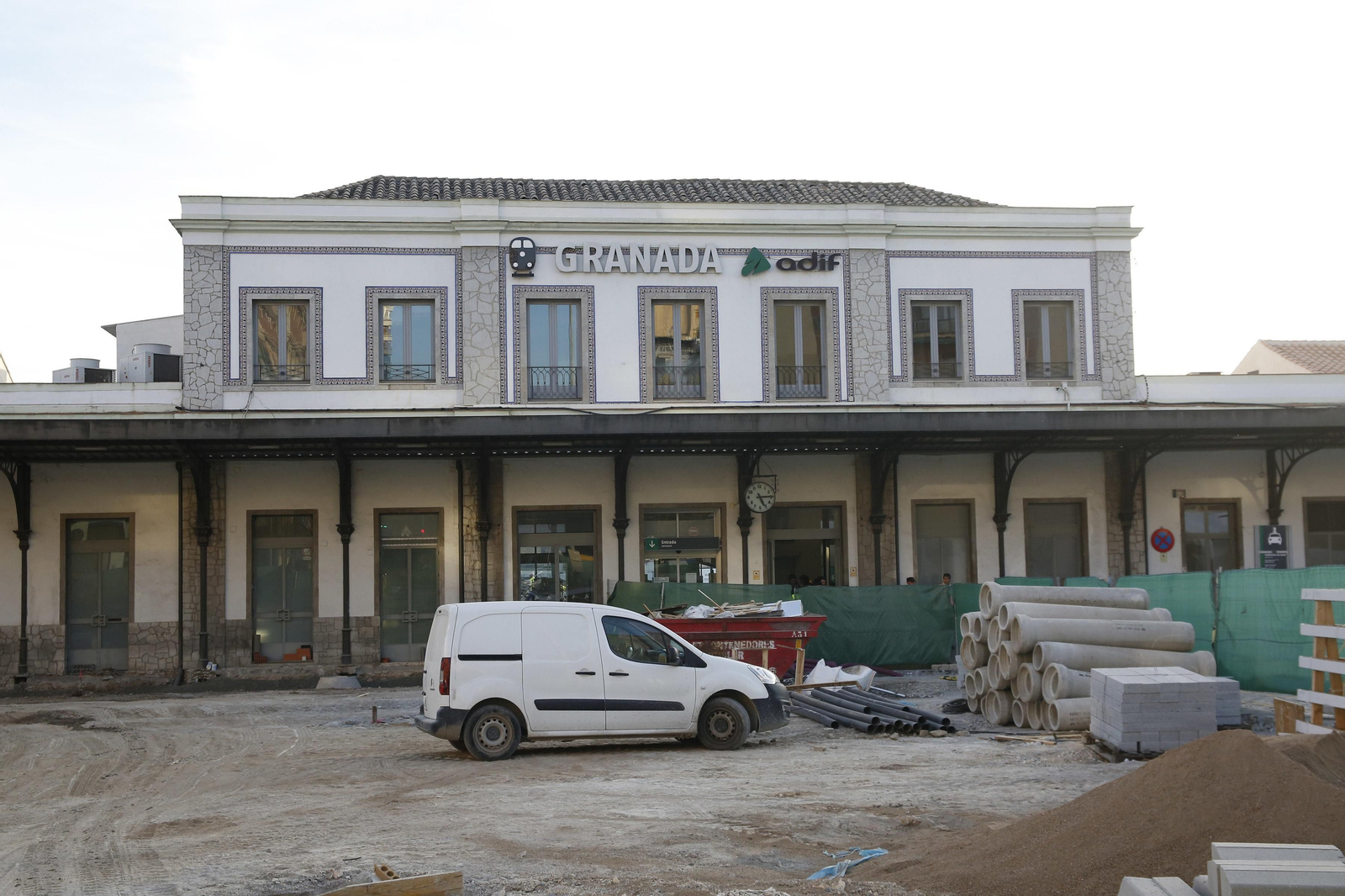 Las imágenes de las obras del AVE