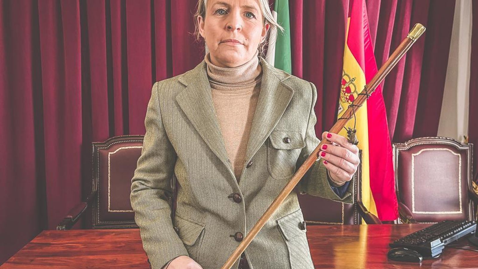 Olivia Venegas (Ciudadanos) es alcaldesa de Benaocaz desde el pasado mes de enero.