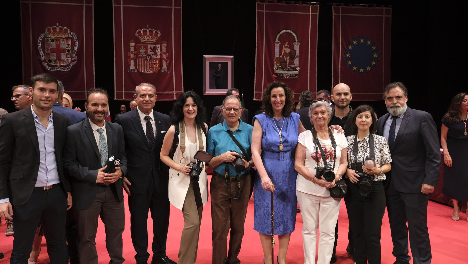 Imágenes de la constitución de la Corporación Municipal de almería, con María Vázquez como Alcaldesa