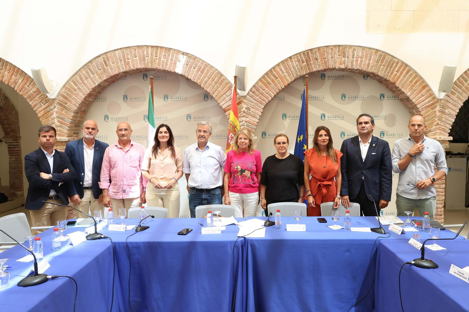 La reunión mantenida entre representantes públicos de la Costa del Sol y el Campo de Gibraltar.