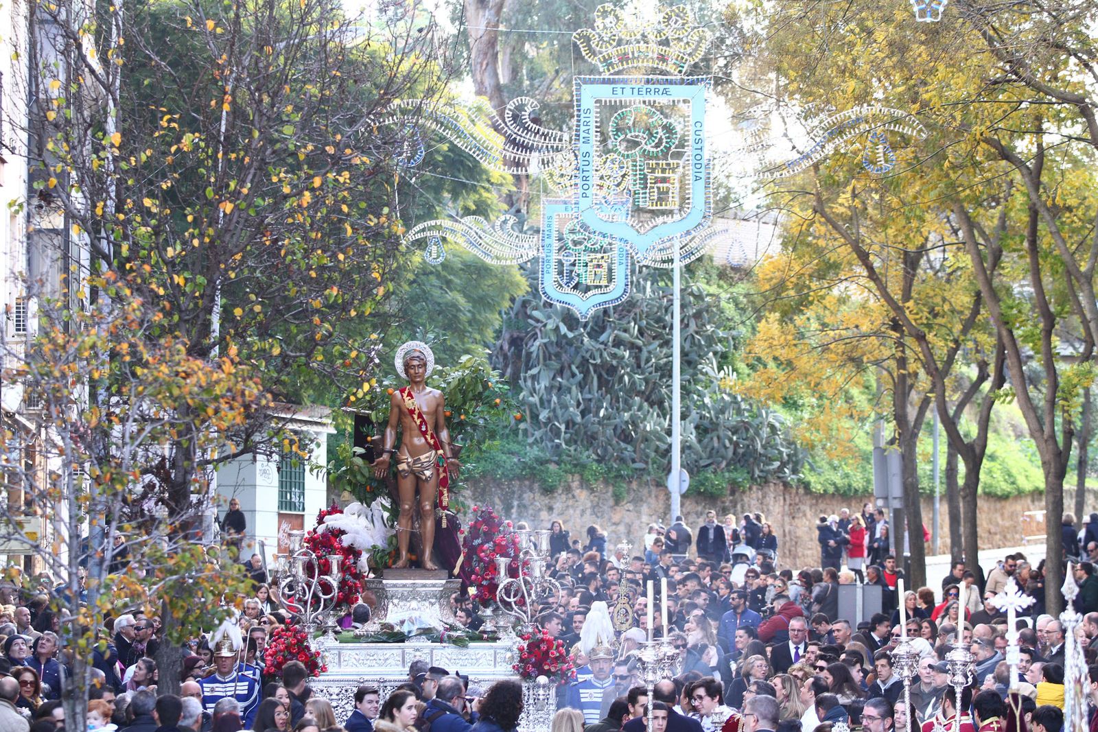 La procesión de San Sebastian en Imágenes.