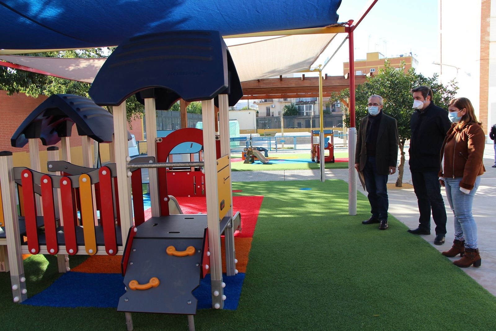 Inversión de más de 30.000 euros en el acondicionamiento de la zona del huerto escolar del CEIP Paulo Orosio