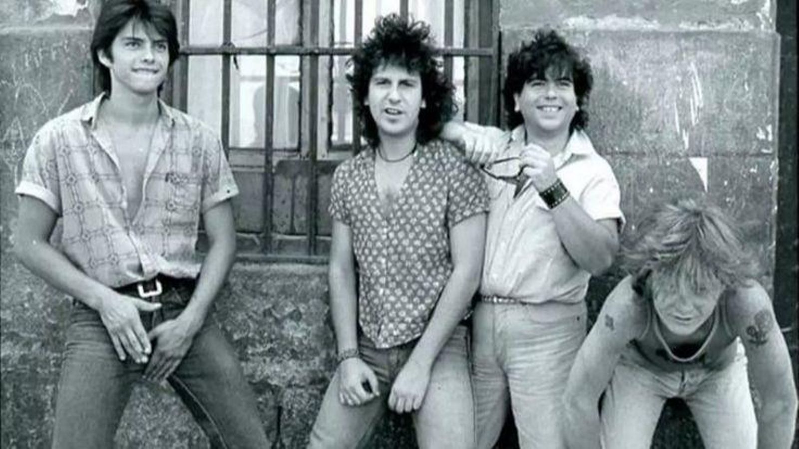 Dogo y los Mercenarios: Cucharín, Juanjo, Miguelito y Dogo