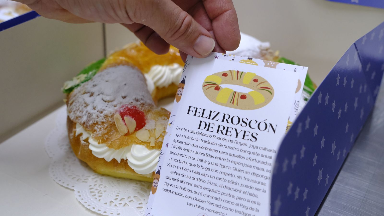 Tu roscón de reyes en Yemadi, tradición y calidad, en imágenes