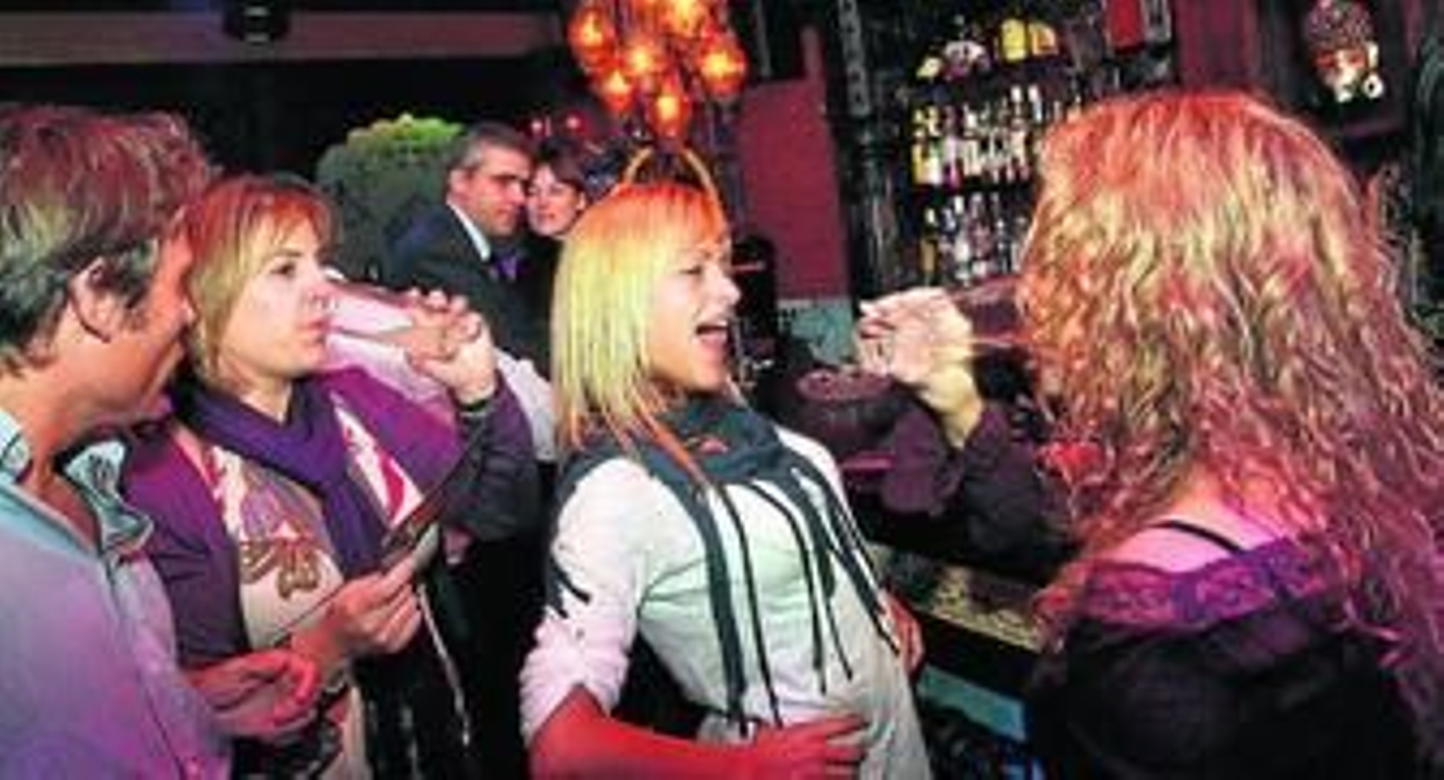 Marta y sus amigos, el pasado viernes por la tarde en Opium.