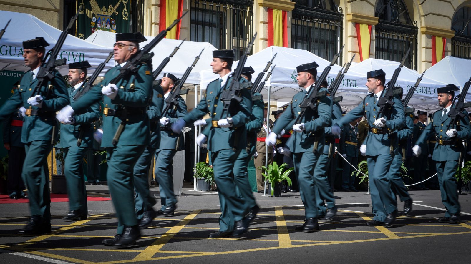 Imágenes del acto del día del Pilar de la Guardia Civil