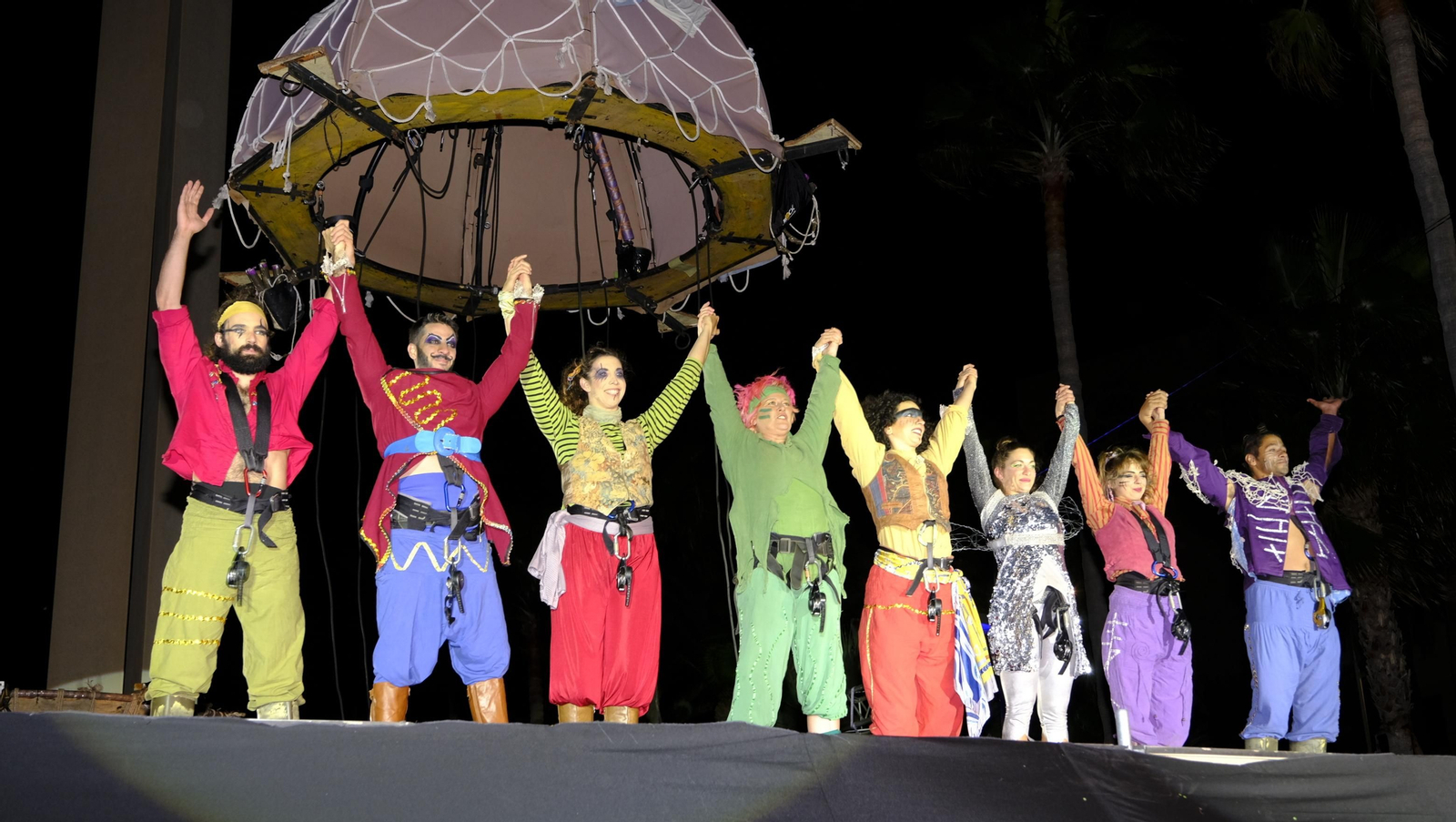 Imágenes del inicio de la Navidad en Almería