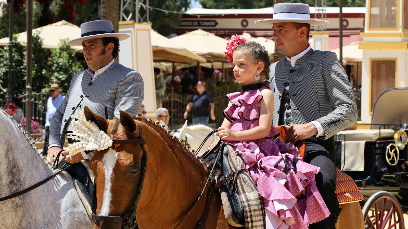Búscate en las imágenes del Jueves en la Feria de Jerez 2023