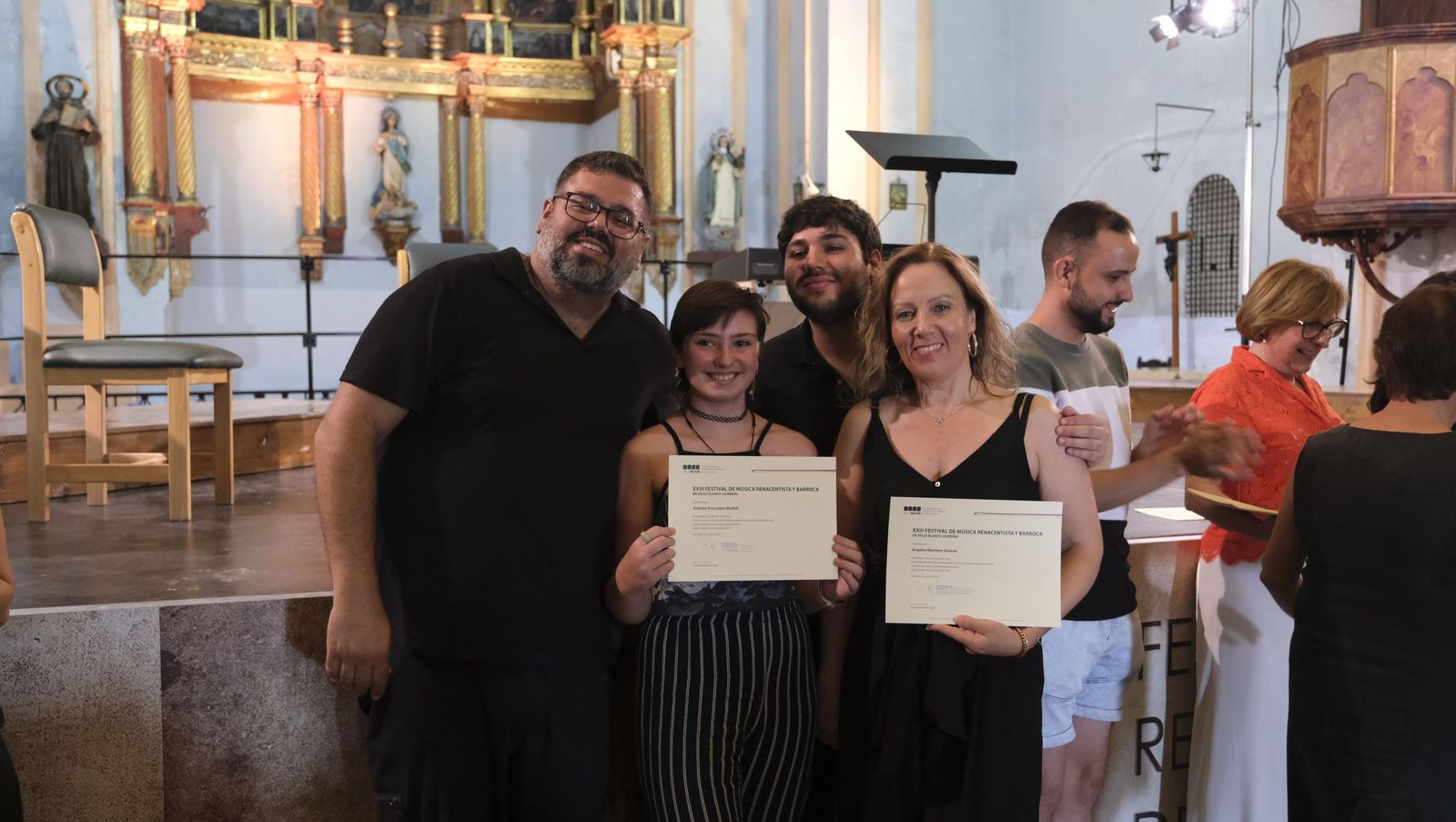 Concierto final de los alumnos en el Festival de Vélez Blanco, en imágenes
