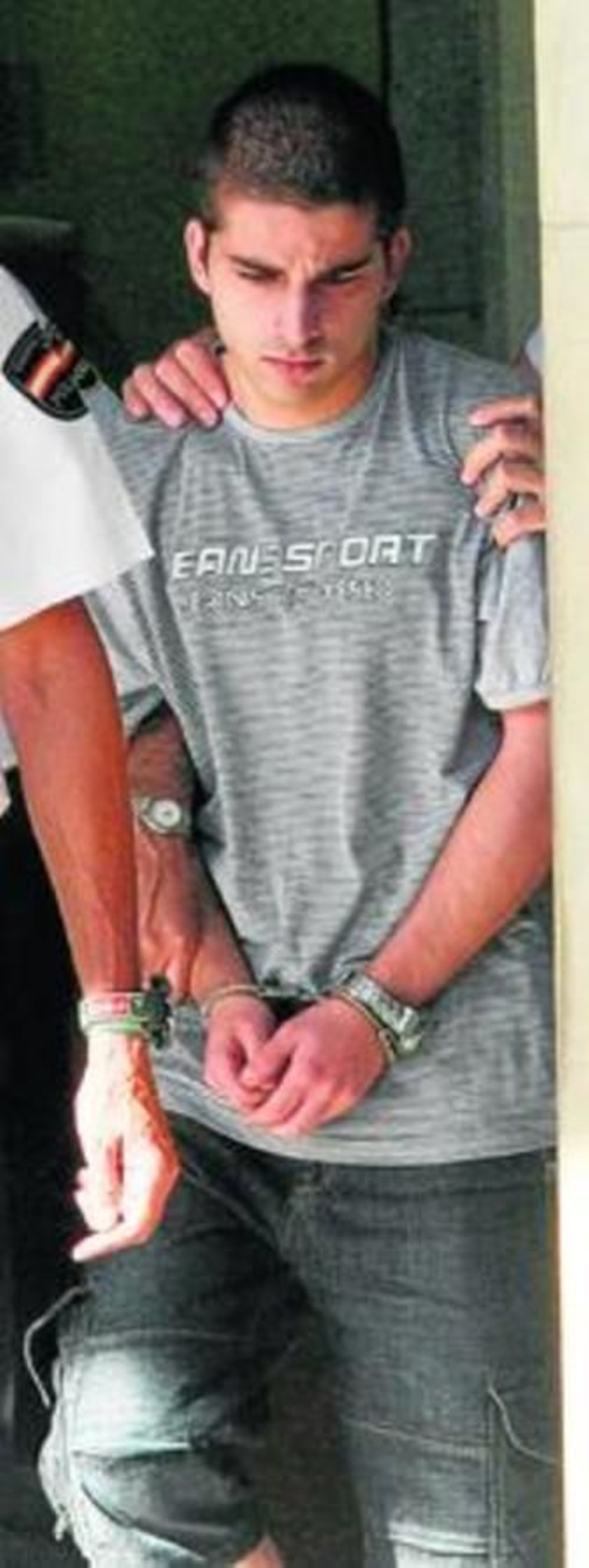 Miguel Carcaño Delgado, en los juzgados.