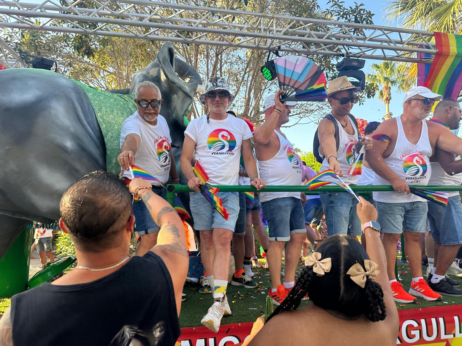 El Gran Desfile del Orgullo de Vera, en imágenes
