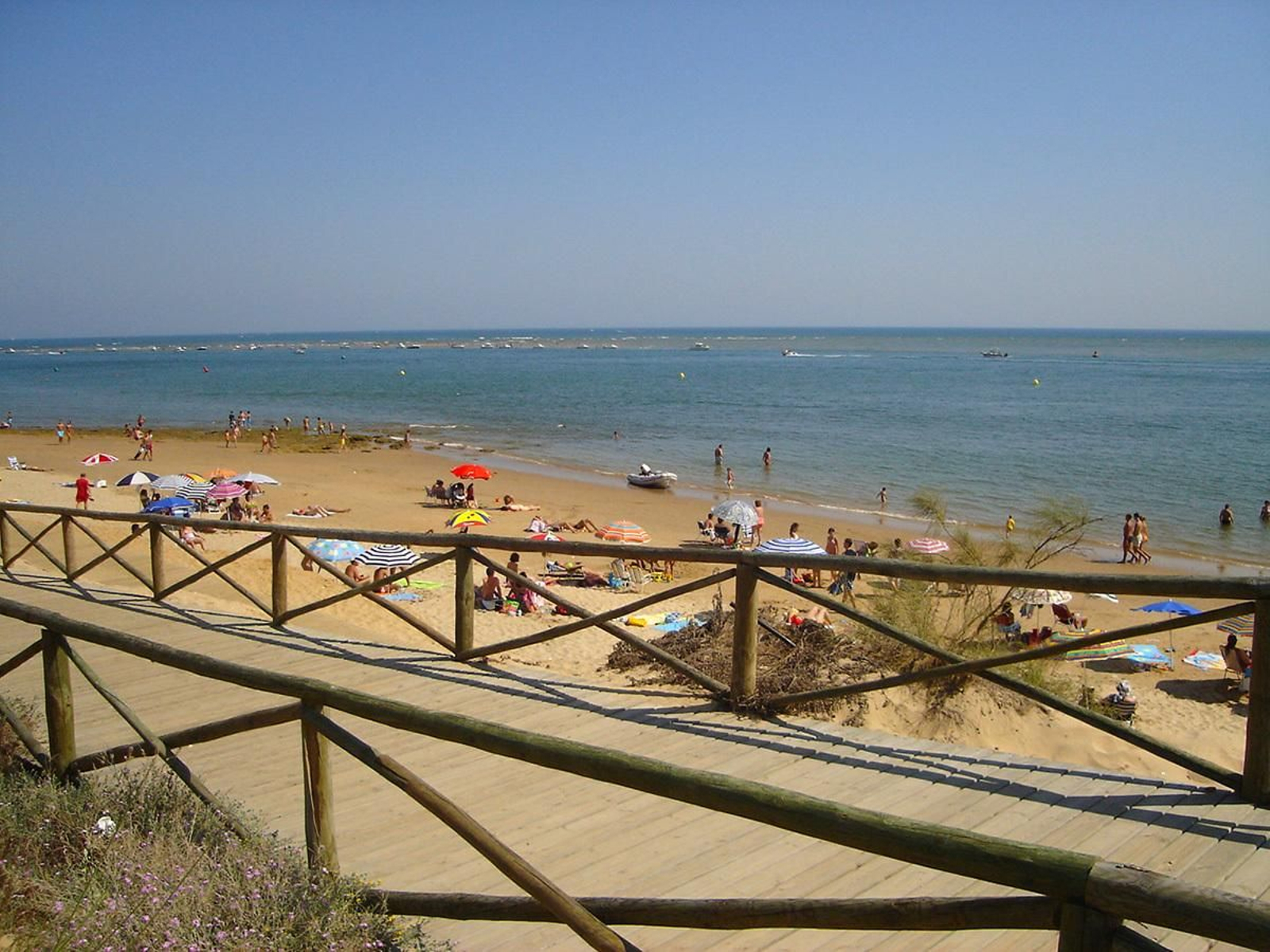 Nuevo Portil, una playa de Huelva que enamora