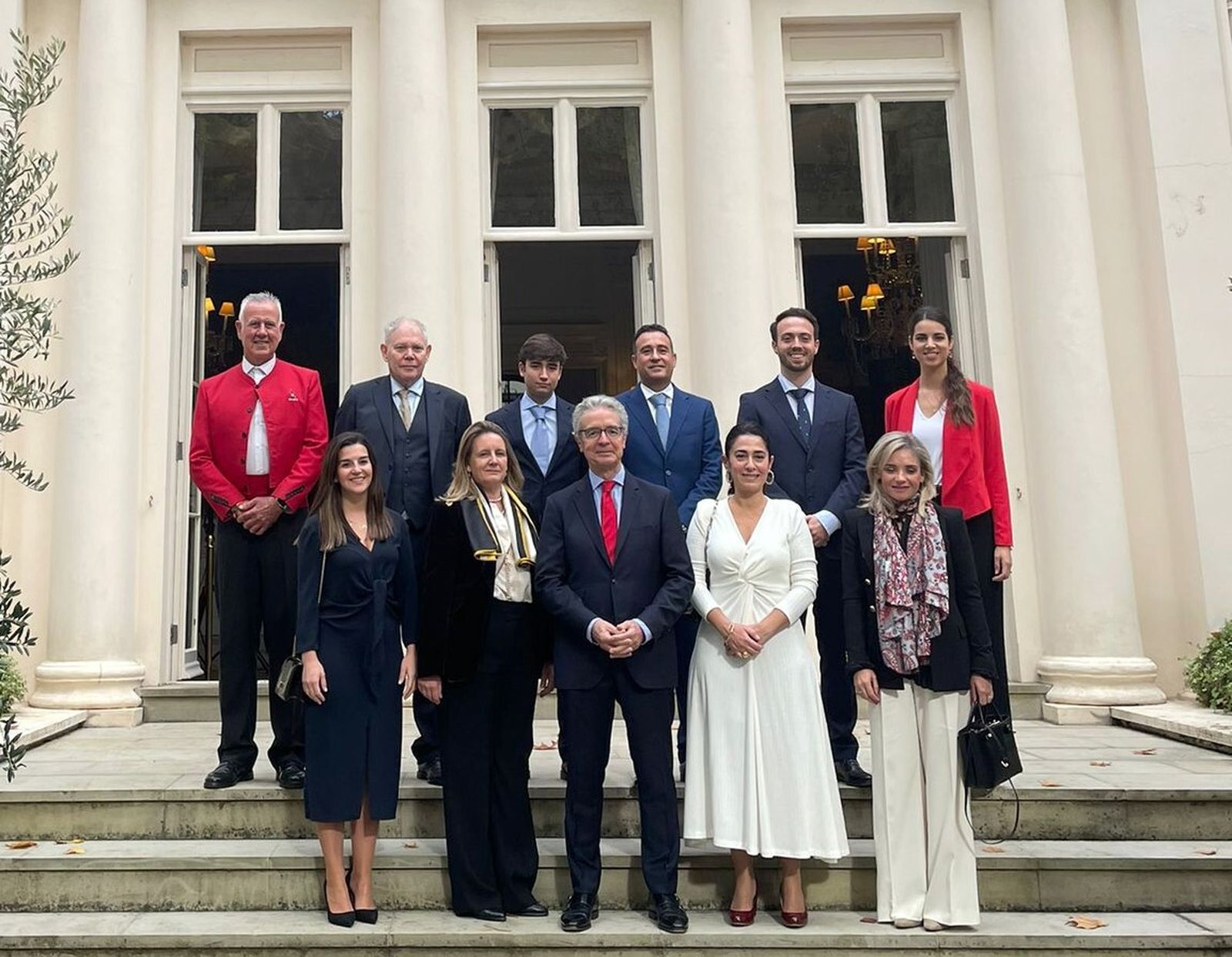En la embajada de España en Londres