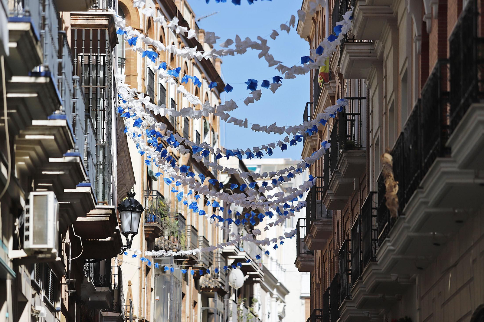 Imágenes de los preparativos para la Coronación de Amargura
