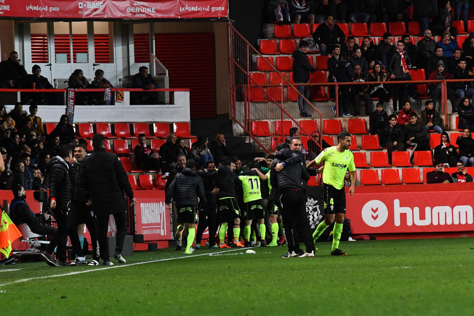 Las imágenes del Nàstic-Córdoba
