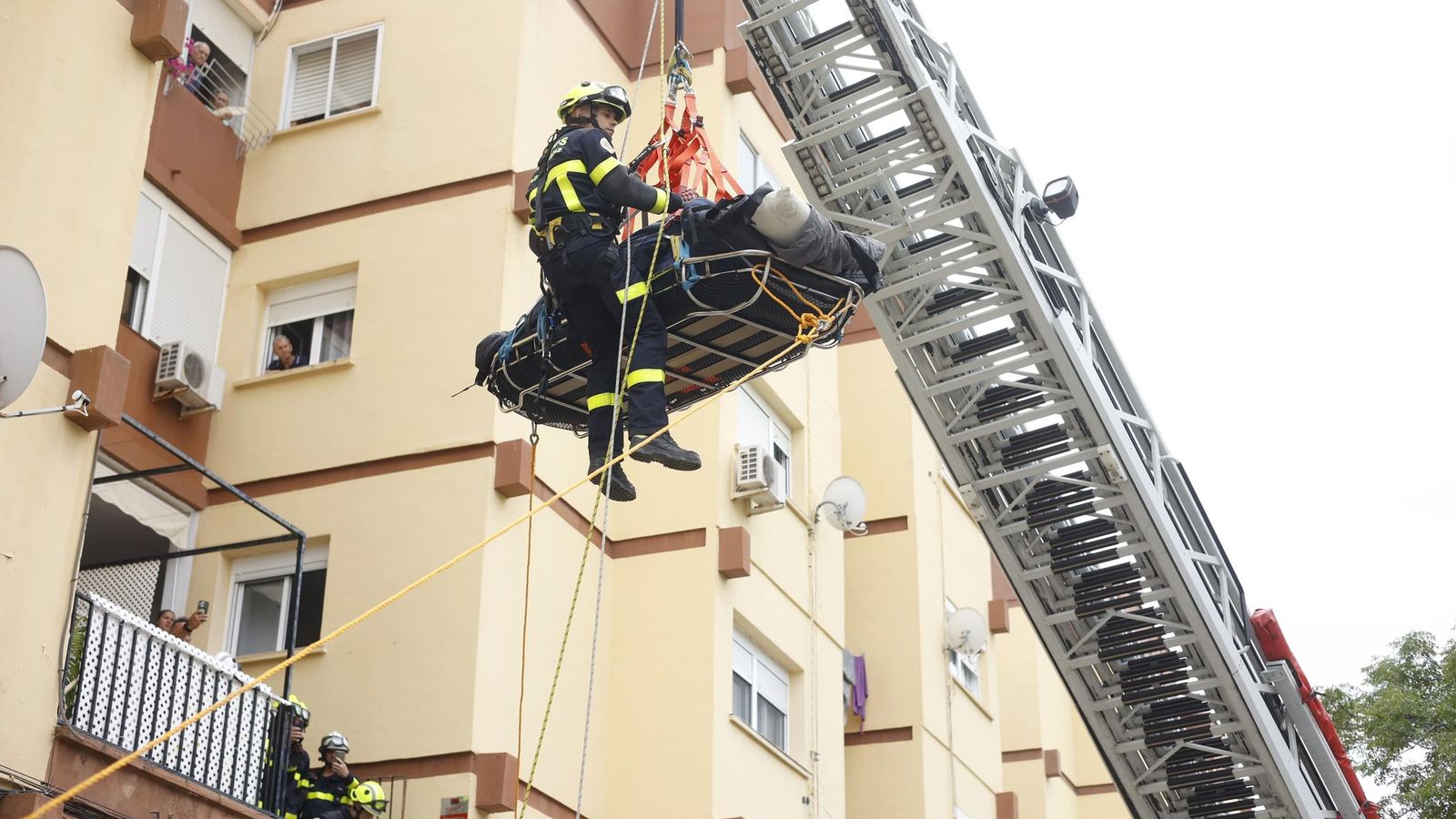 Traslado de José Mari en San Fernando