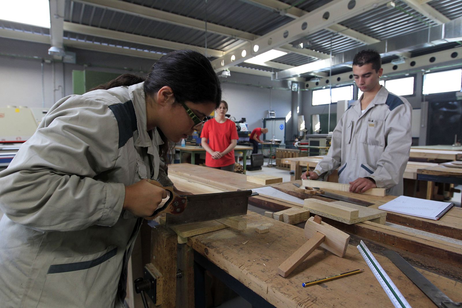 Alumnos del FP del Virgen de las Nieves de Granada.