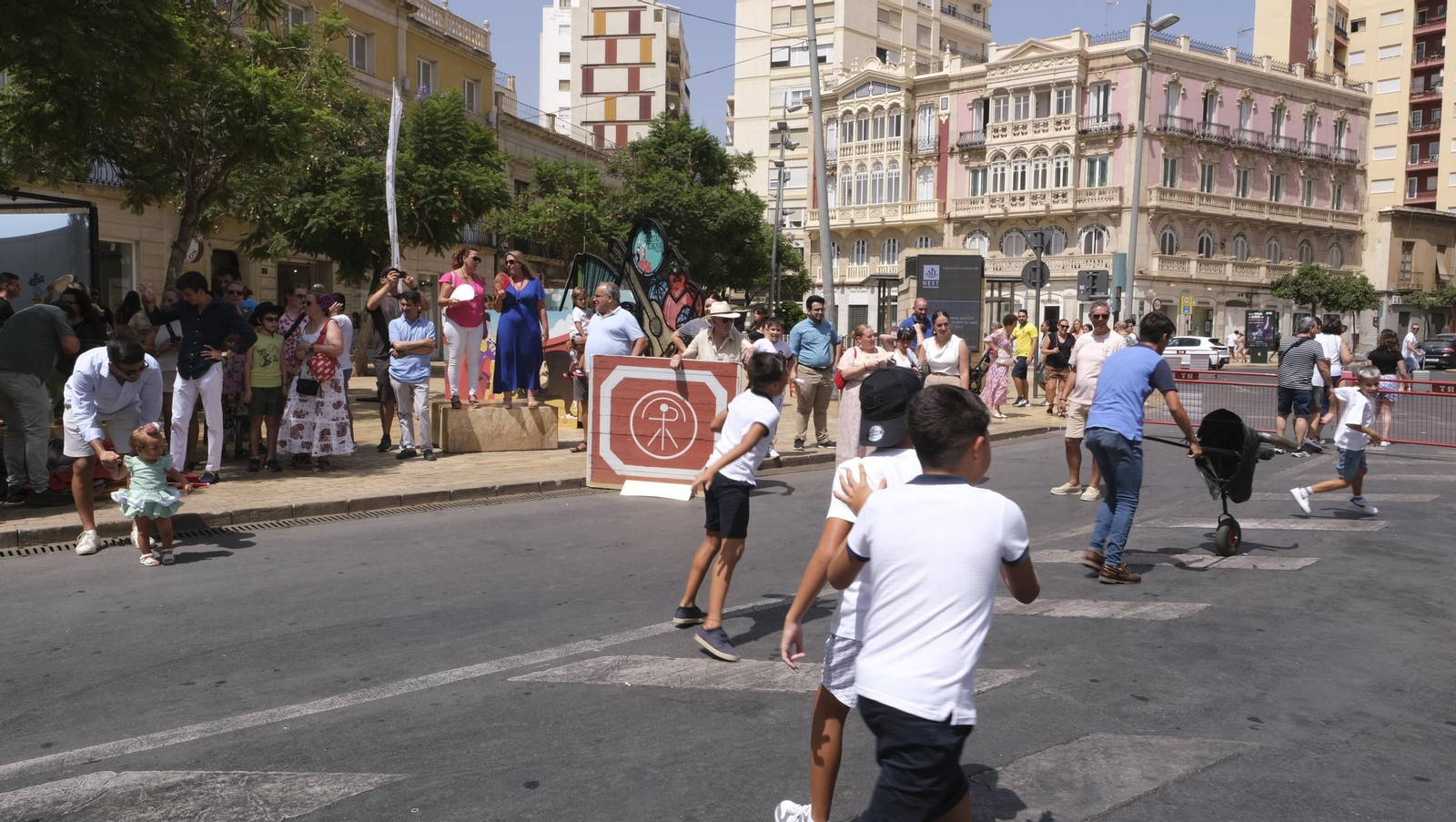 Exhibición de toreo de salón de la Escuela Taurina de Almería, en imágenes