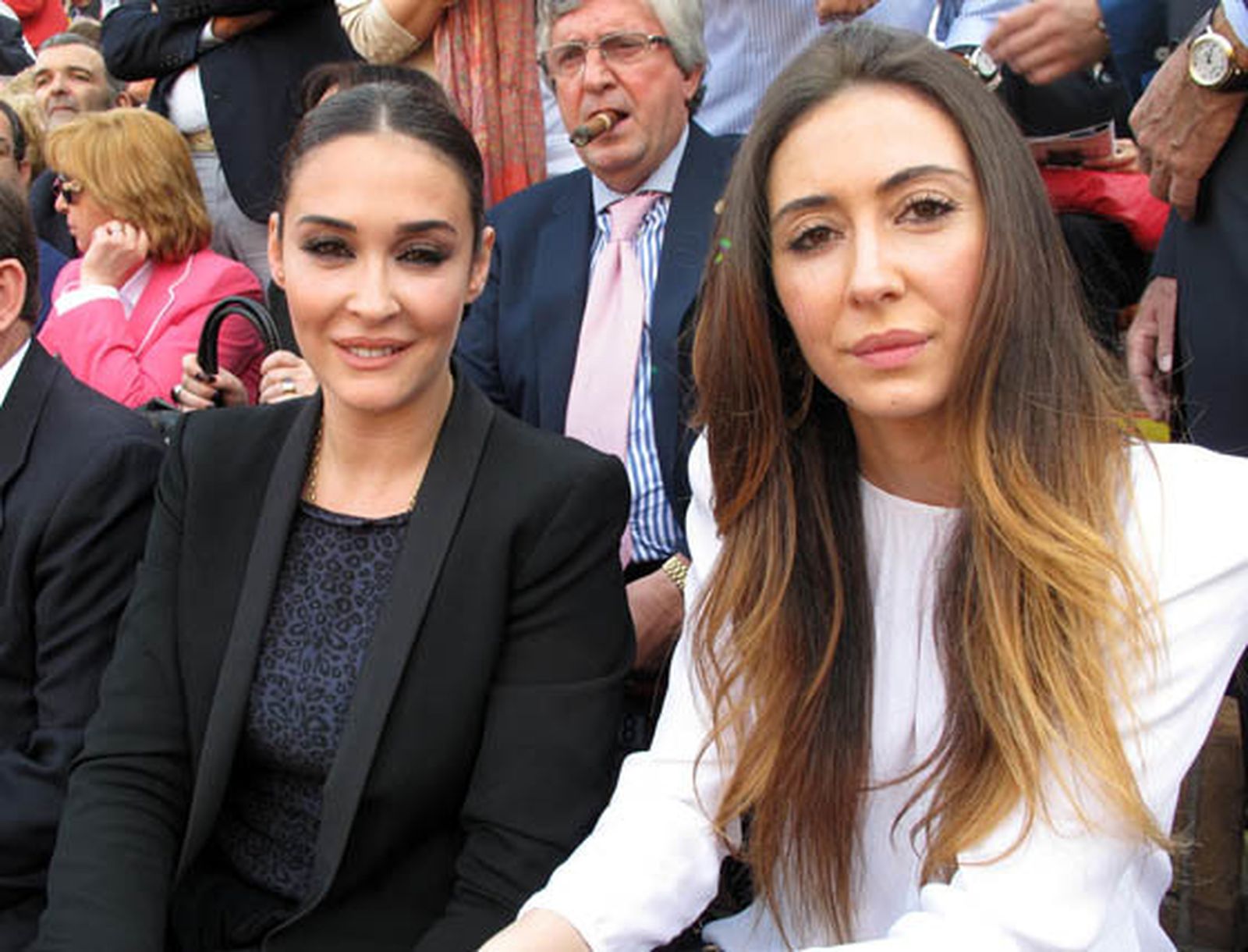 Vicky Martín-Berrocal y su hermana Rocío.  Foto: Victoria Ramírez